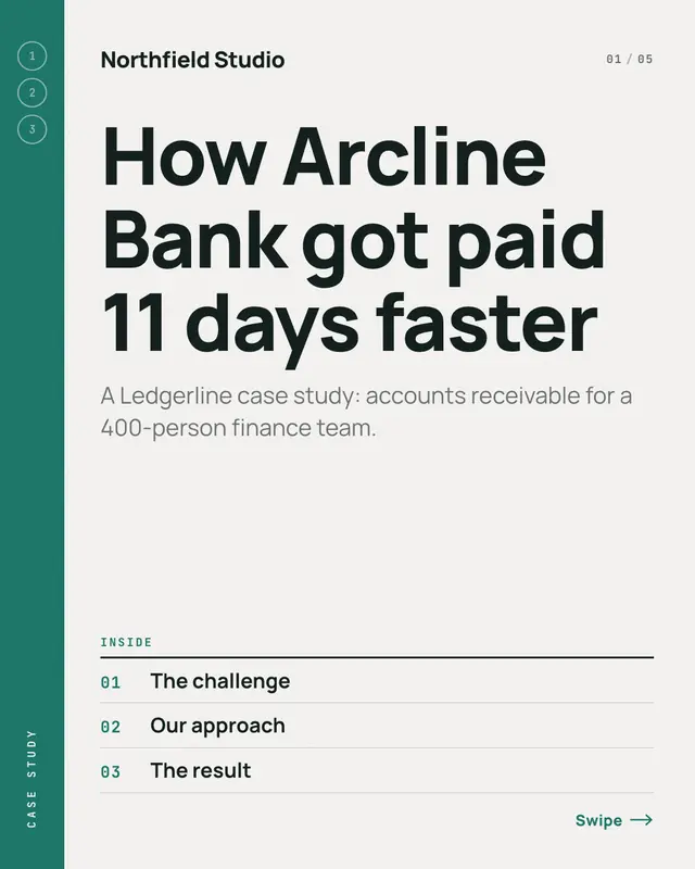 Case study dossier — sample creative
