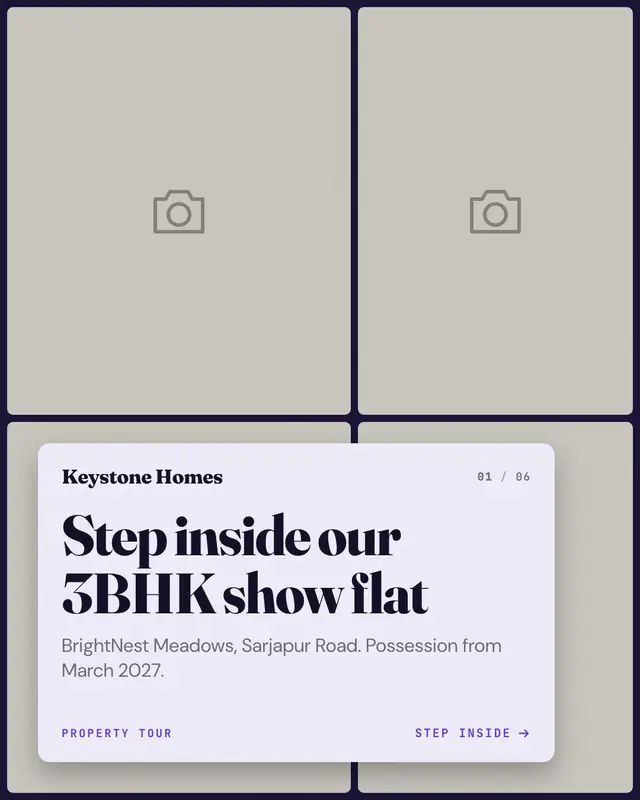 Property tour — sample creative