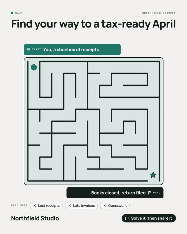 Maze — sample creative