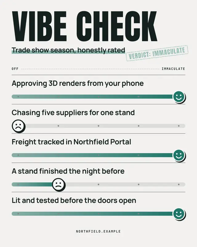 Vibe check — sample creative