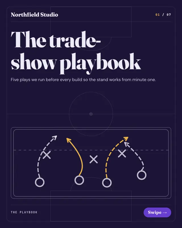 Playbook carousel — sample creative