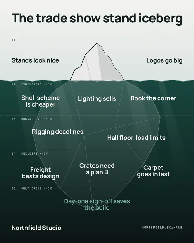 The iceberg — sample creative