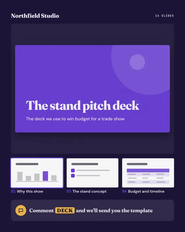 Deck preview — sample creative