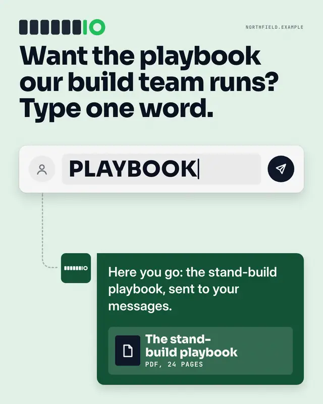 Comment composer — sample creative