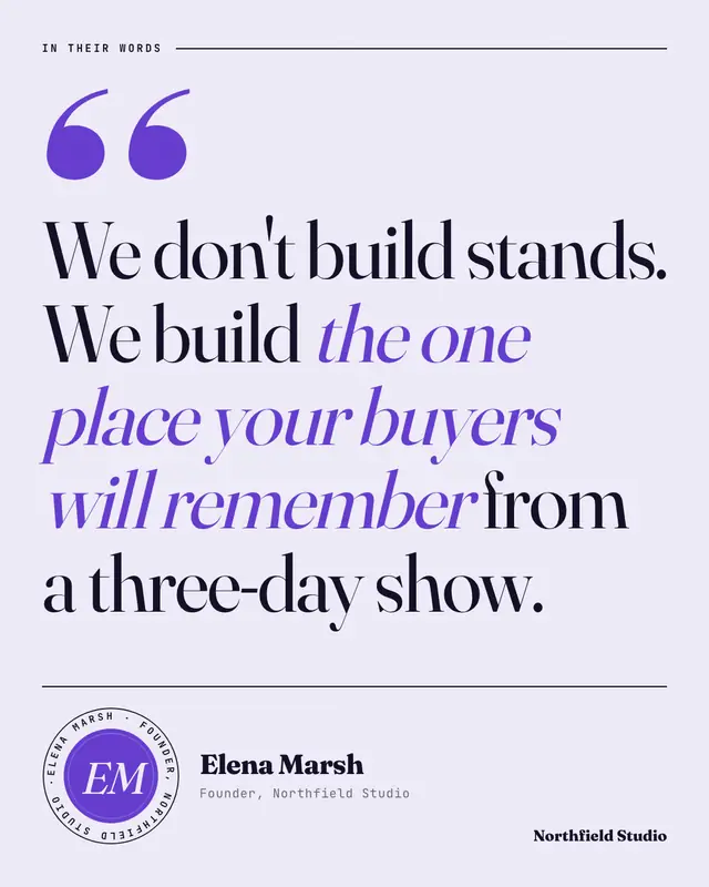 Quote portrait — sample creative