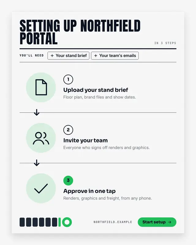 Assembly manual — sample creative