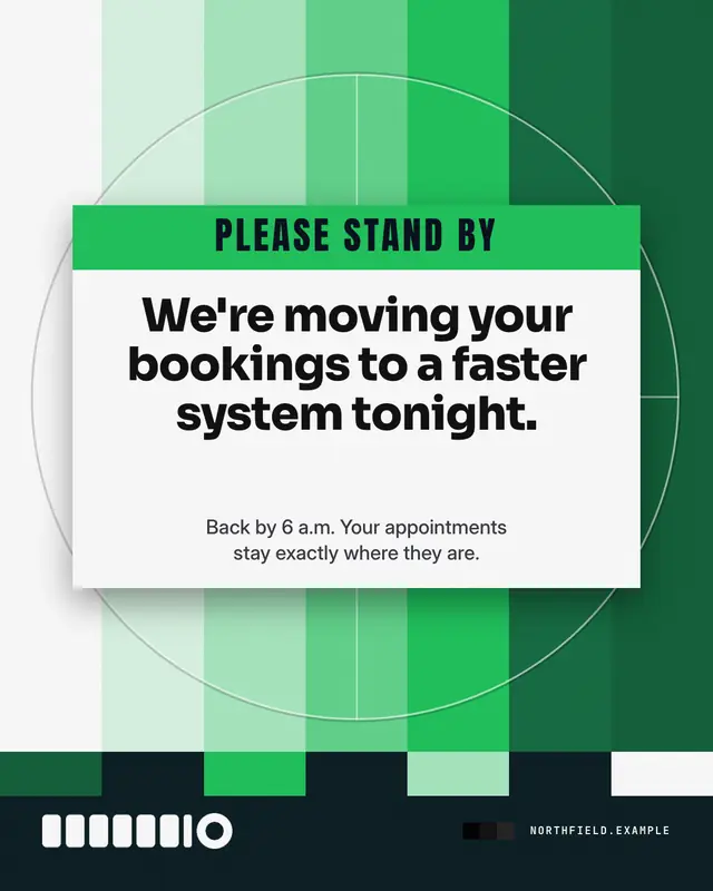 Standby card — sample creative