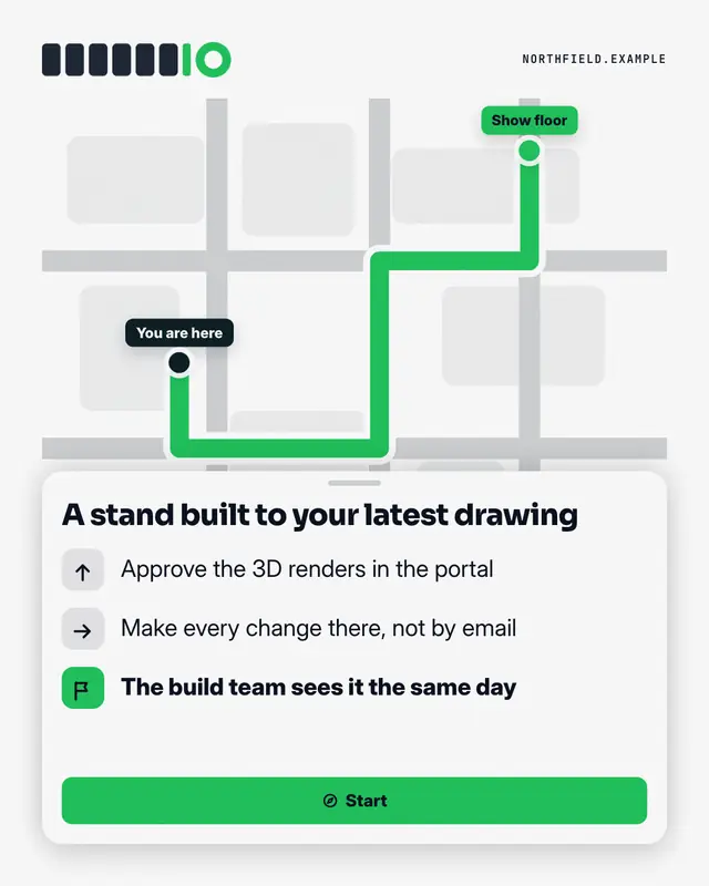 Directions — sample creative